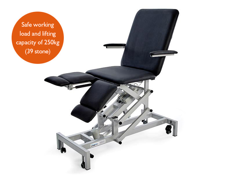 Double Footswitch Electric Podiatry Chair